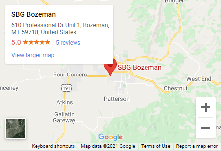SBG Bozeman Map